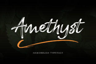 Amethyst: The Handwritten Font That Adds Elegant Personality to Real Projects