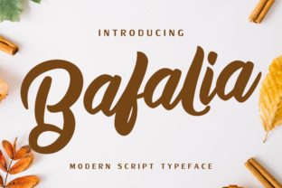 Bafalia: A Sweet Handwritten Font for Authentic Designs