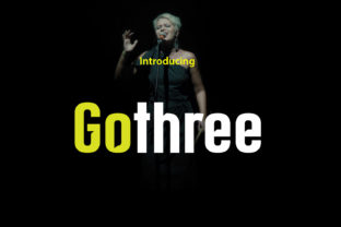 Gothree: A Minimal Sans Serif Font That Fits Real Work