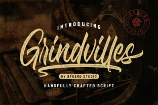 Grindvilles Duo: A Vintage-Style Font Pair That Elevates Real Design Work