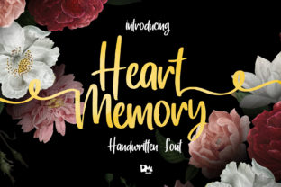 Heart Memory: A Timeless Script Font