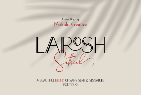Larosh Sithal Duo: Where Script Elegance Meets Practical Typography