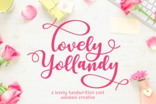 Lovely Yollandy: The Sweet, Hand-Drawn Font That Feels Like a Warm Hug on Paper