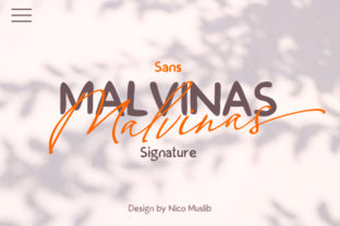 Malvinas Duo: A Thoughtful Font Pairing That Just Works