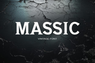 Massic: A Sweet & Cool Serif Font