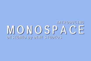 Monospace: Clean, Modern, and Purposefully Simple