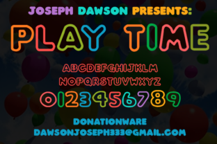 Play Time: A Cheerful, Cartoonish Display Font for Lighthearted Impact