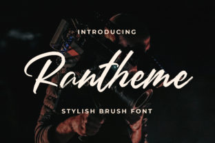 Rantheme: A Casual Brush Script Font with Contemporary Charm