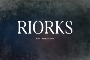 Riorks: A Bold Serif for Modern Design
