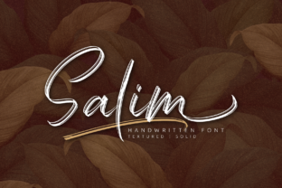 Salim: A Handwritten Font for Elegant, Authentic Typography