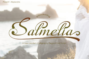 Salmelia: Sweet, Cool & Bold Handwritten Font
