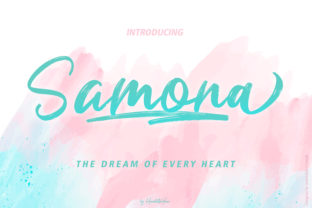Samona: A Handwritten Font That Brings Warmth, Clarity, and Emotional Resonance to Your Designs