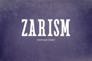 Zarism: Where Playful Elegance Meets Typographic Confidence